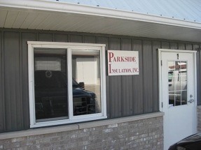 Parkside Insulation, Inc. Office and Trucks